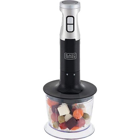 Mixer Alimentos 3 em 1 Black e Decker MK600-BR 127V Inox