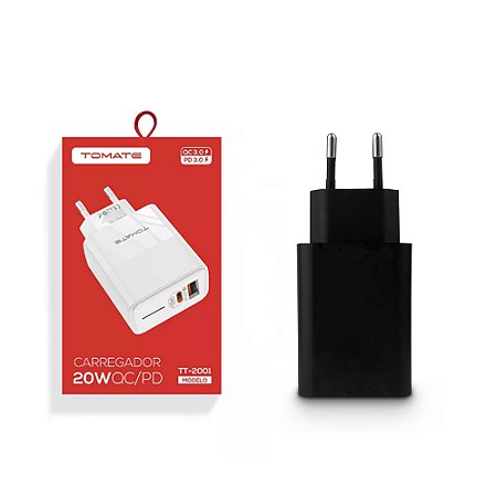 Carregador Tomate TT-2001 20W Preto
