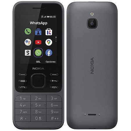 Celular Nokia 6300 4G TS-1287 Preto