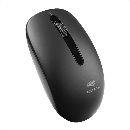 Mouse Sem Fio C3Tech M-W15BK Preto