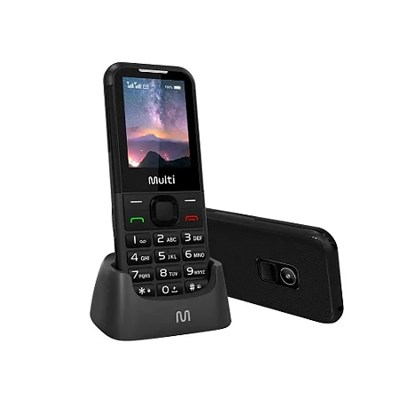 Celular Multilaser Vita 4G P9225 Preto