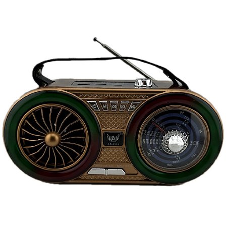 Rádio Retrô Altomex AD-3339 9 Faixas Am/Fm