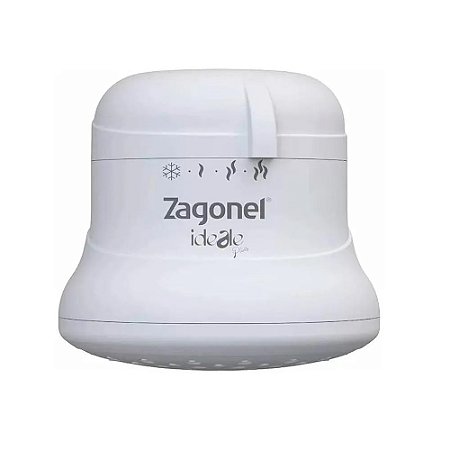 Ducha Ideale Plus 4 Temperaturas Zagonel 220V 6800W Branco