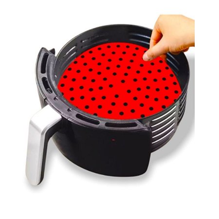 Tapete Silicone Air Fryer 123 Útil UD927 Vermelho