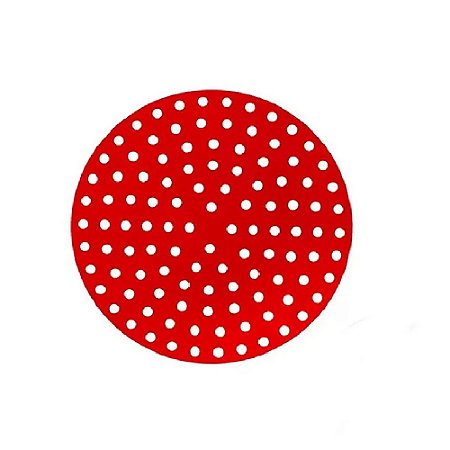 Tapete Silicone Air Fryer 123 Útil UD927 Vermelho