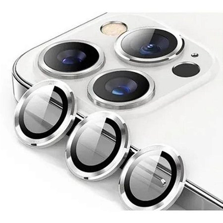 Película Hprime Câmera Iphone 16 Pro/16 Pro Max Prata