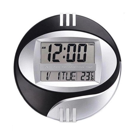 Relógio Digital Mesa e Parede Luatek ZB-3001 Preto