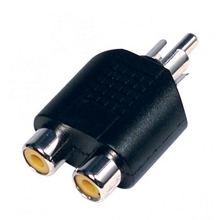 Adaptador 2 RCA F x RCA M MXT