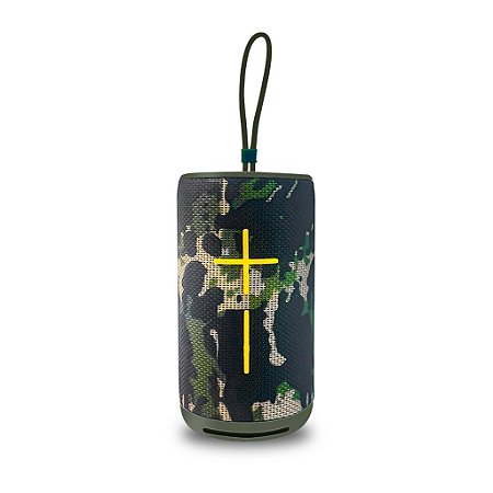 Caixa Som Bluetooth H'Maston TN20 8W Camuflado