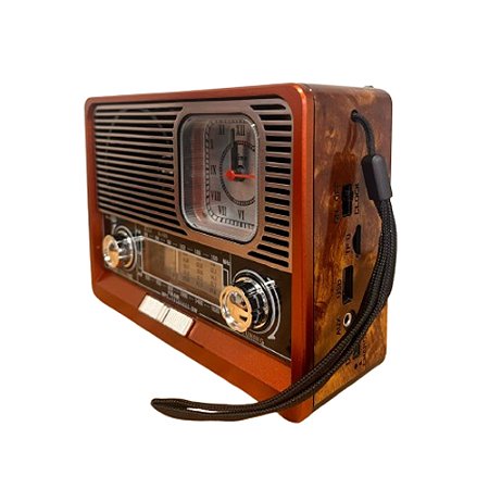Rádio Portátil KSST K-105 FM/AM/SW Madeira