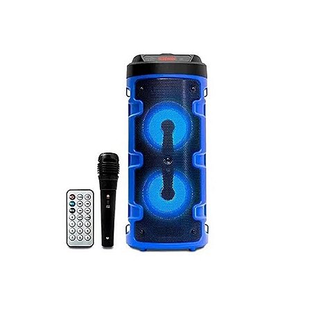 Caixa Som Bluetooth Grasep D-S14 20W Azul