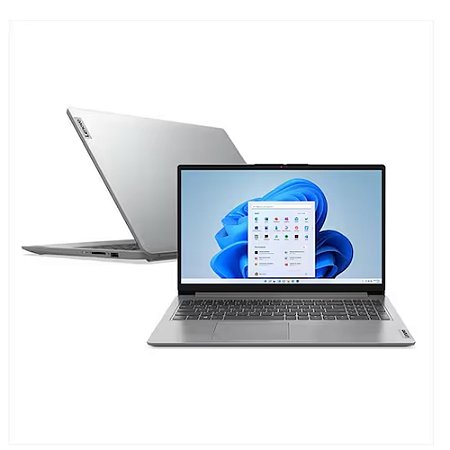 Notebook Lenovo Core I5 15IAU7 8GB RAM 512GB SSD W11 Cinza