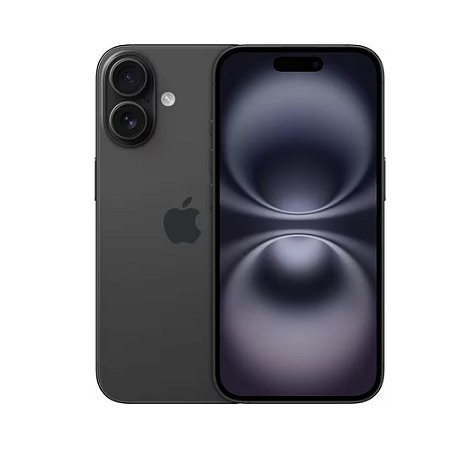 Iphone 16 128GB Apple MYE73BR/A Preto