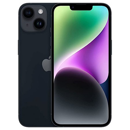 Iphone 14 128GB Apple MPUF3ZD/A Meia Noite