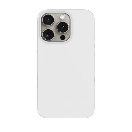 Capa Iphone 15 Pro Soft Protection Branca