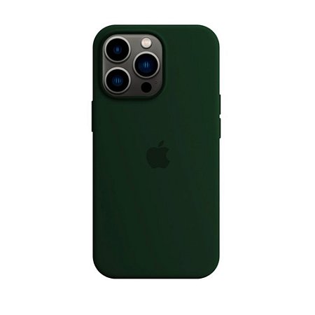 Capa Iphone 15 Soft Protection Verde Militar