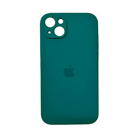 Capa Iphone 15 Plus Soft Protection Verde Acero