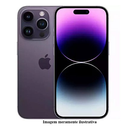 Iphone 14 Pro Max Apple 128GB Roxo Seminovo 86% (MT)