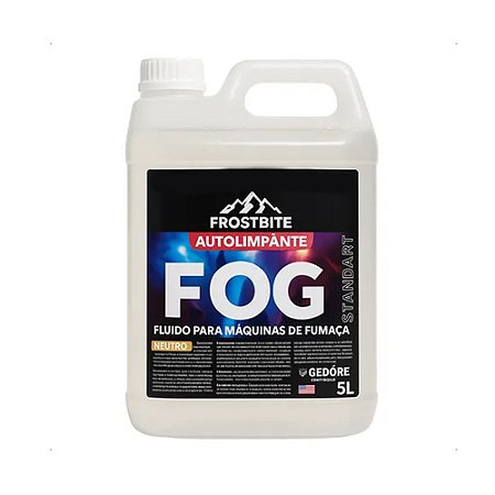 Líquido para Fumaça Fog Standart Neutro 5L