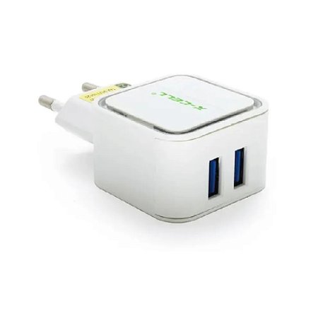 Carregador USB X-Cell XC-UR-10 3.4A 17W Branco