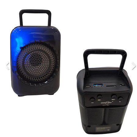 Caixa Som Portátil Bluetooth Greatnice GTS-1867 Preto