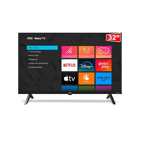 Smart Tv Aoc 32S5045/78G LED HD Roku 32"