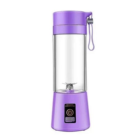 Mini Liquidificador Portátil Anj.gg AJ-K15 Roxo