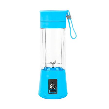 Mini Liquidificador Portátil Anj.gg AJ-K15 Azul