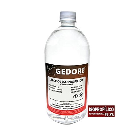 Alcool Fracionado Isopropilico 1L