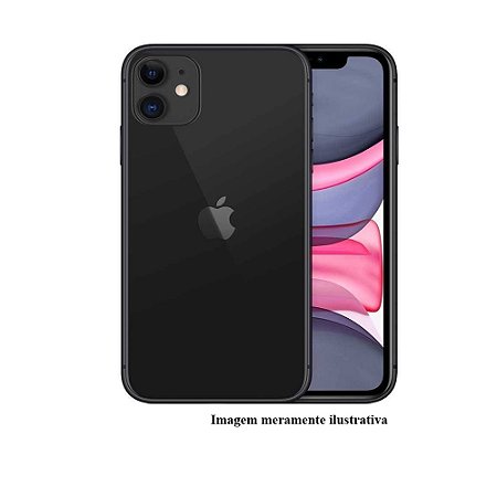 Iphone 11 128GB Apple Preto Seminovo 75% (FI)