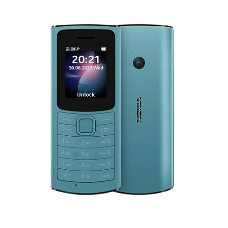 Celular Nokia 110 Dual Sim 4G Azul