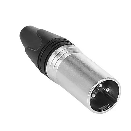 Plug XLR Cannon  Macho de Metal MXT C30MN3