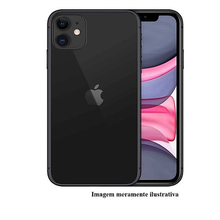 Iphone 11 128GB Apple Preto Seminovo 81% (FI)
