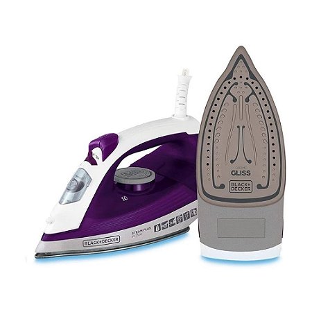Ferro Passar á Vapor Black  Decker FX2500 127V