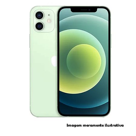Iphone 12 256GB Apple Verde Seminovo 76% (FU)