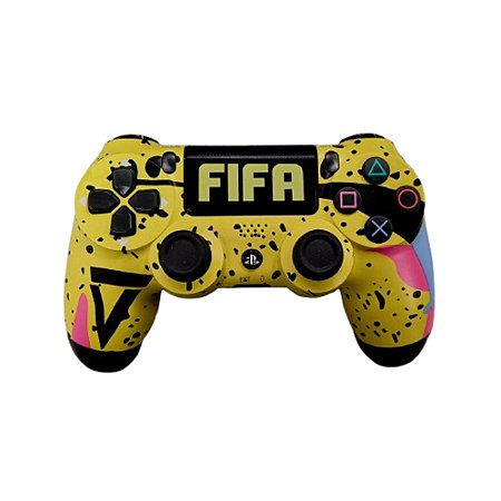 Controle PlayStation 4 CECHzC2U sem Fio FIFA Preto