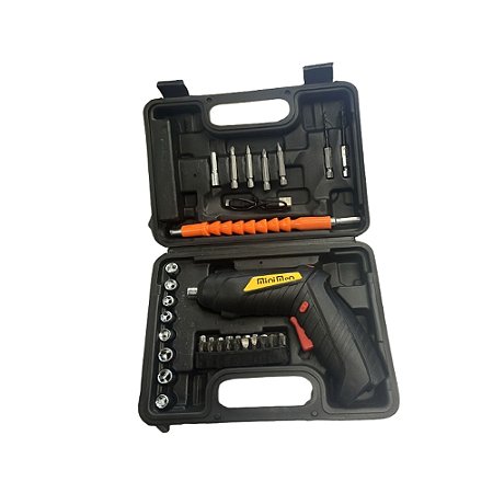 Mini Parafusadeira Minimen MM-T104 3.6V Preto