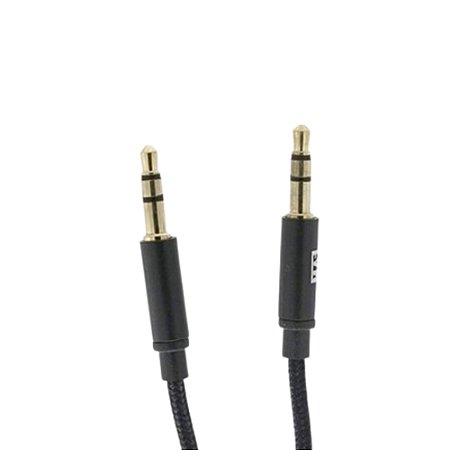 Cabo Áudio P2 St x P2 St Fam FCA-P21 Preto 1.8 MTS