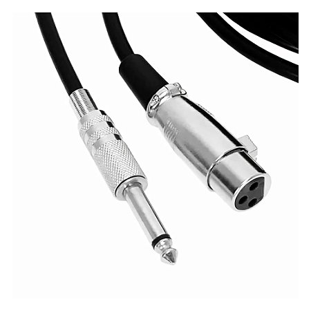 Cabo Microfone P10 Mono X Xlr CBMC0001 Storm 5M