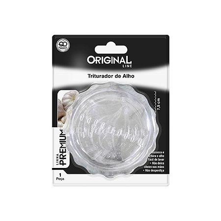 Triturador Alho Original Line SL0377 Transparente