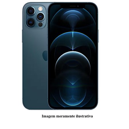 Iphone 12 Pro  256GB Apple Azul Seminovo 77%  (FU)