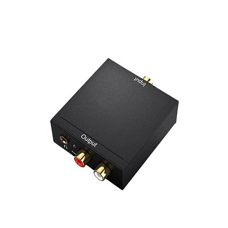 Adaptador Conversor Áudio Óptico para RCA It -Blue LE-4103