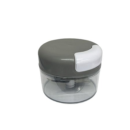 Mini Processador Manual Top Chef  TRC8696 200ML Cinza