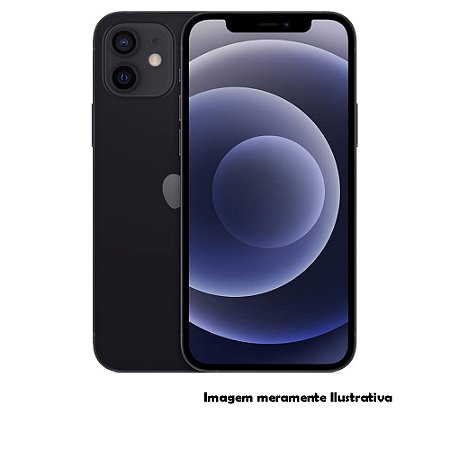Iphone 12 128GB Apple Preto Seminovo 73% (FI)