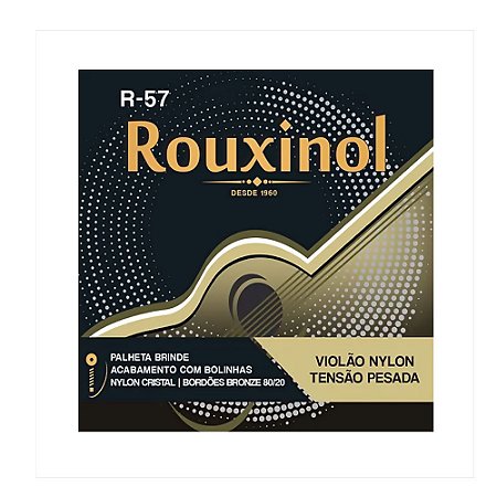 Encordoamento Violão Rouxinol  R-57 Nylon