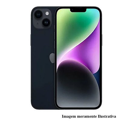 Iphone 14 Plus 128GB Apple Preto Seminovo 90% (FI)