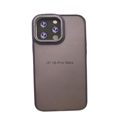 Capa Iphone 16 Pro Max Super Cristal Roxo