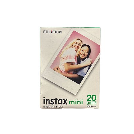 Filme Câmera Polaroid Fujifilm Instax Mini com 20