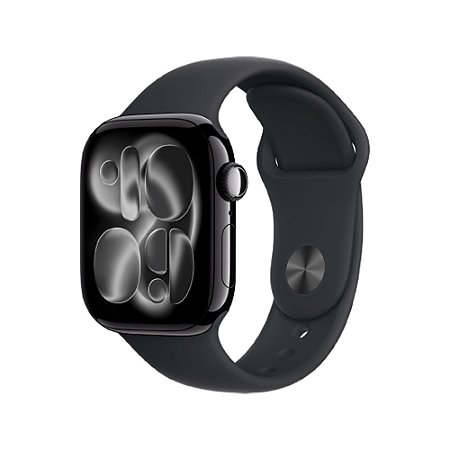 Apple Watch Series 11 Alumínio 42mm GPS Preto Brilhante