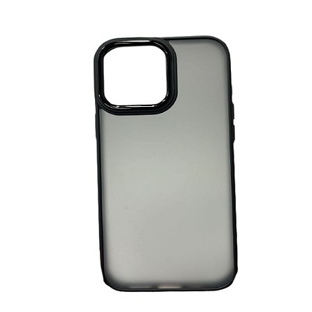 Capa Iphone 16 Pro Max  Super Cristal Preto